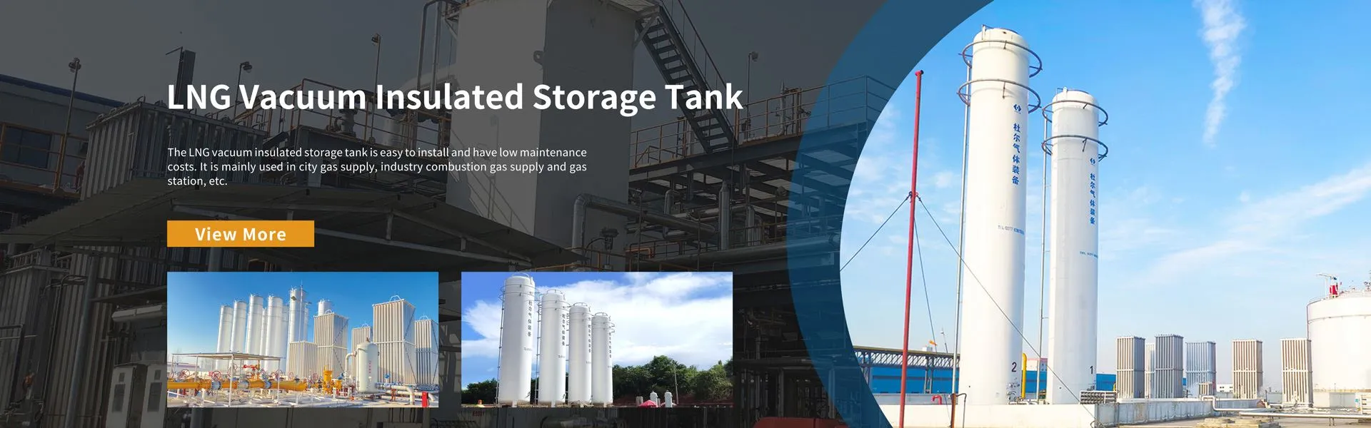 LNG Vacuum insulated Storage Tank